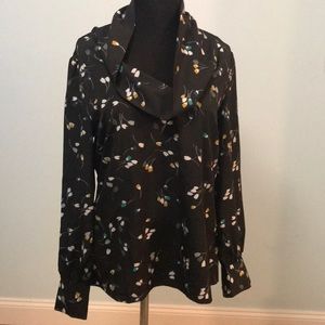 Banana Republic floral Blouse size Medium